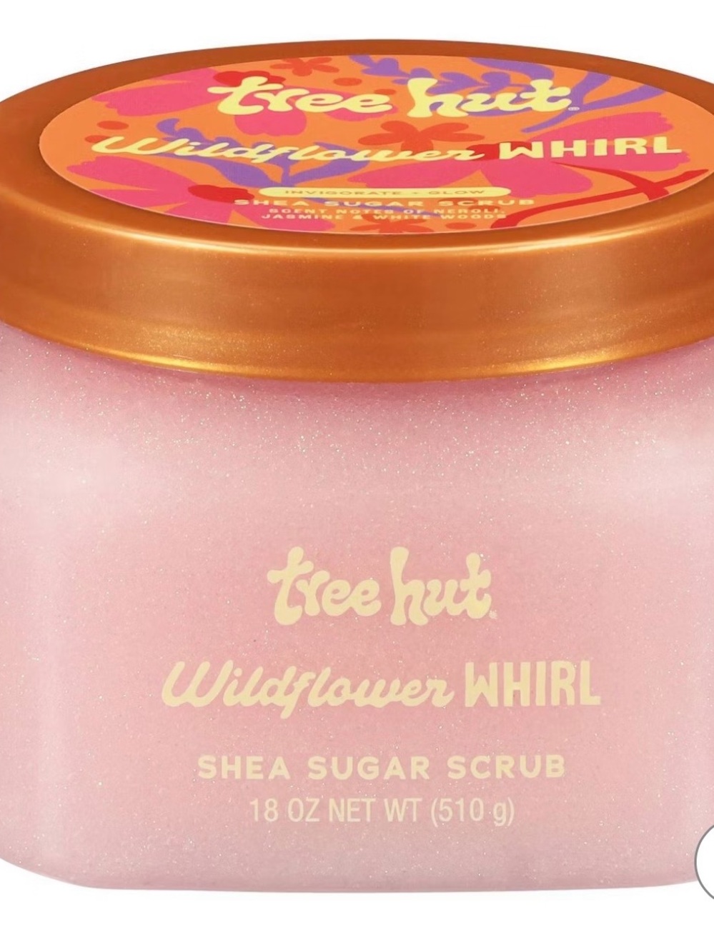Tree Hut Wildflower Whirl Shea Sugar Scrub β Pink Exfoliants